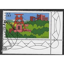GER 2003 55c 'LANDSCAPE- RUHR DISTRICT' (CORNER MARGIN) FINE USED (EBID53-967)