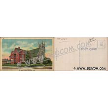 CT Norwich Postcard St Mary's Church Street Scene Intersection ct_box4~2367