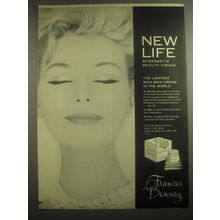 1962 Frances Denney New Life Synergetic Beauty Cream Advertisement