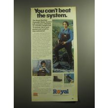 1979 Royal Red Ball Flyweight Wader System Ad - You can't beat the system