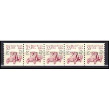 2125a 5.5c Star Route Truck Fine MNH Dry Gum PNC 1/5 X0532