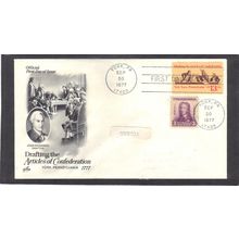 FDC Art Craft 1726 13c Congress + 726 (Cachet-Penciled/A) CV00774