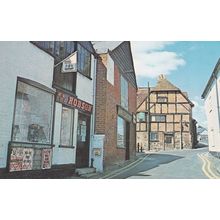 Hamble Newsagents Lyons Maid Ice Cream Wrapper Bin Hampshire Postcard