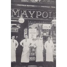 Hitchin Maypole Dairy Dairyplace Company 1920 Herts Postcard