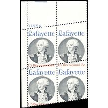 1716, Red Color Missing From Top Right Stamp MAJOR ERROR Mint NH - Stuart Katz
