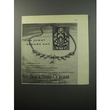 1955 Black, Starr & Gorham Jewelry Ad - One Jewel stands out