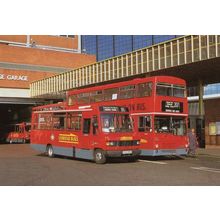 MCW Old Metro Bus Tram at Uxbridge Station London Postcard