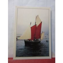 'NEIRE MAOVE', GOELETTE DE CARTERET, FRANCE used postcard 2003 pm =
