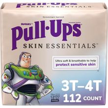 Pull-Ups Boys' Skin Essentials Potty Training Pants, Training Underwear, 3T-4T (