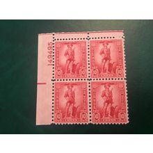 ICOLLECTZONE US WS7 Plate Block VF NH