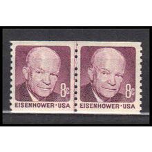 1402 8c Dwight Eisenhower Very Fine MNH CLP CA0101