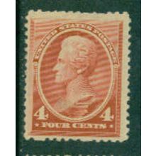 215 4c Andrew Jackson Fine MMH I0070