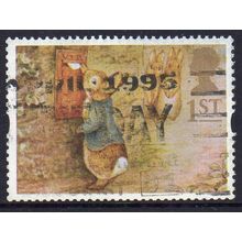 GB 1994 Greetings - Messages - Peter Rabbit Posting Letter 1st Used
