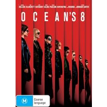 Ocean's 8 DVD | Sandra Bullock, Cate Blanchett | Region 4