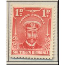 Southern Rhodesia Stamp Scott #2, Mint Hinged