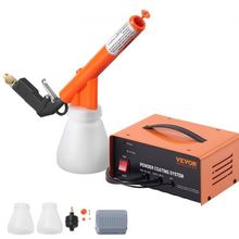 Powder Coating System, 50KV Electrostatic Output Powder Coating Kit with Foo...
