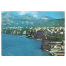 SORRENTO used vintage postcard.1983 postmark =