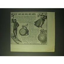 1900 W.G. Baker Teas, Coffeees, Flavoring Extracts and Borax Soap Ad