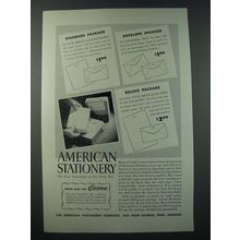 1948 American Stationery Ad