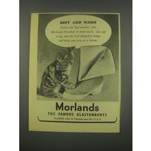 1949 Morlands Overshoe Ad - Soft and warm