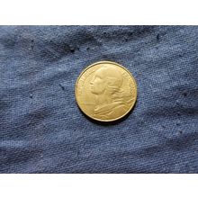 1984 FRANCE 20 CENTIMES COIN.