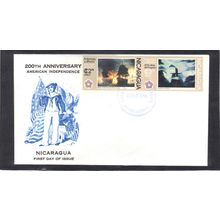 FDC Int'l Nicaragua Honoring USA Bicentennial (Cachet-U/A) CV01085