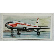 1962 Lyons Tea card Wings Across the World No. 20 TU 104A