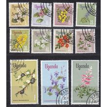 UGANDA [1969] MiNr 0105 ex ( O/used ) [05] Blumen