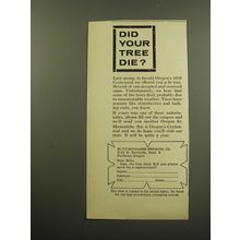 1959 Blitz-Weinhard Brewing Advertisement - Did your tree die?