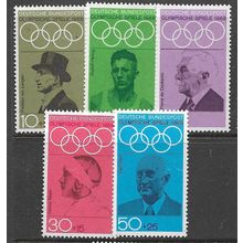 1968 Michel 561/565 - MNH (**)