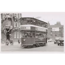 Melbourne Ales Tizer Drinks Advertising Bus Headingley Leeds PB Postcard