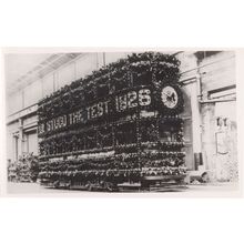 God Save The Queen Bus Manchester Tramways Old Dealer Photo