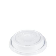 DART 16EL White Cappuccino Plastic Lid Fit for Hot/Cold Foam Cup