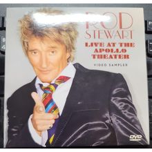 Rod Stewart DVD Promo Live At The Apollo Theatre Video Sampler 4 Track EP
