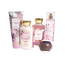 Bath & Body Works Champagne Toast Lotion, Gel, Mist, Shea Cream & Bath Fizzy