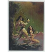 CONAN series 1 ' ALL CHROMIUM card # 87 (1993)