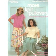 Knit Pattern Leaflet More Knit Pullovers