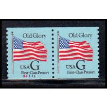 2888 25c G Old Glory Very Fine MNH CNP Left S11111 PA1510