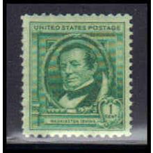859 1c Washington Irving Fine MNH KA3995