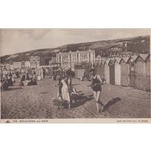Boulogne Man In Womans Swimsuit Transgender French France Antique Postcard