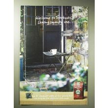 2003 Starbucks Coffee Ad - Seating Capacity One