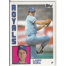 1984 Topps baseball card 625 Larry Gura