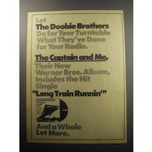 1973 The Doobie Brothers The Captain and Me Album Advertisement