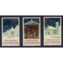 Liechtenstein Christmas 3v 1992 MNH SG#1042-1044