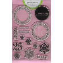 Paula Pascual. Large Christmas Stamp Set. Stamping Cardmaking