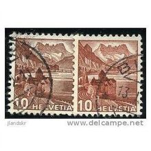 1939 Michel 363a+363b - #2 fine used (o)