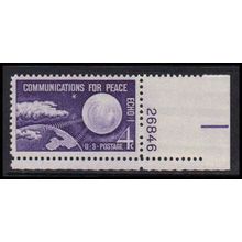 1173 4c ECHO 1 Fine MNH P#S LR 26846 ZA2988
