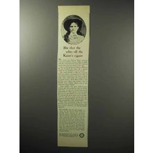 1955 U.S. Savings Bonds Ad - Phoebe Mozee
