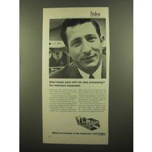 1965 Friden-Ertma Mail Inserters Ad - Keeps Pace With