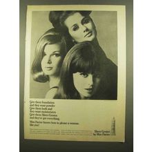 1965 Max Factor Sheer Genius Make-Up Ad